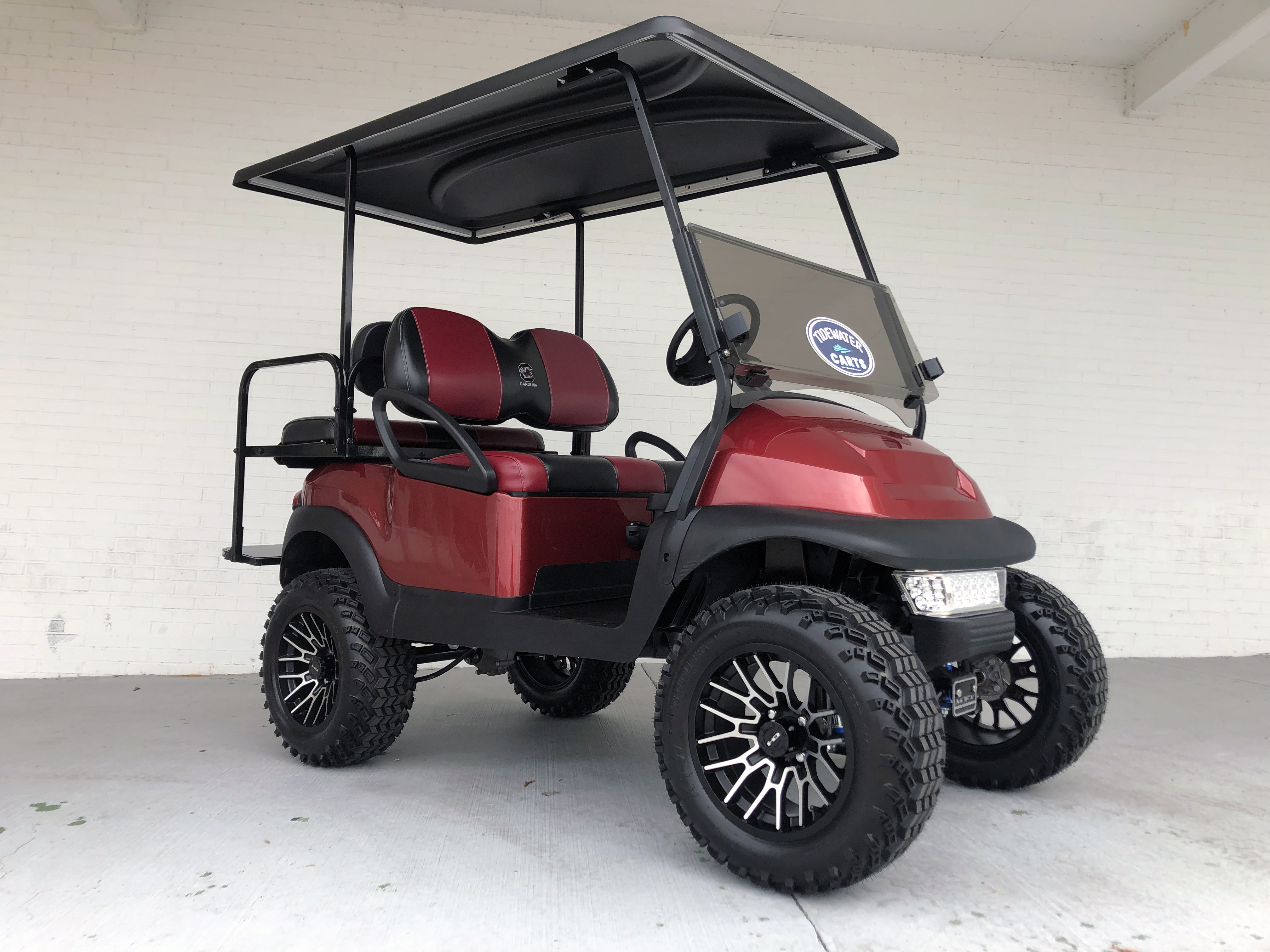 SC Gamecocks Lifted Club Car Golf Cart